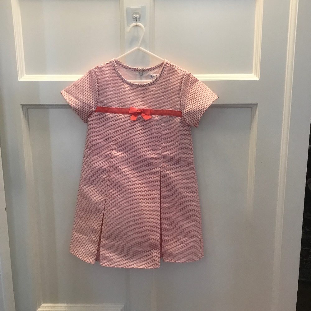 Rachel Riley size 8Y girls pink dress